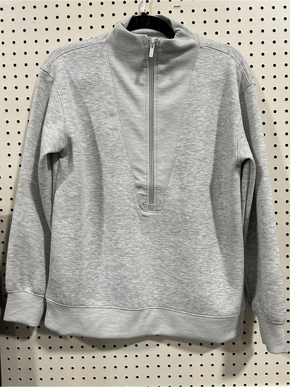 All in‎ Motion Women’s Gray Quarter-Zip Pullover Sweatshirt XS NWT